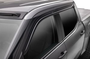 Toyota Tundra Window Deflectors - Husky Liners - Low Profile - Smoke - `22-`24